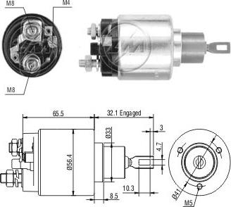 ERA ZM971 - Solenoid Switch, starter car-mod.net
