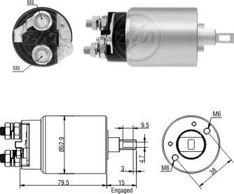 ERA ZM4981 - Solenoid Switch, starter car-mod.net