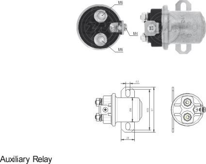 ERA ZM6408 - Solenoid Switch, starter car-mod.net