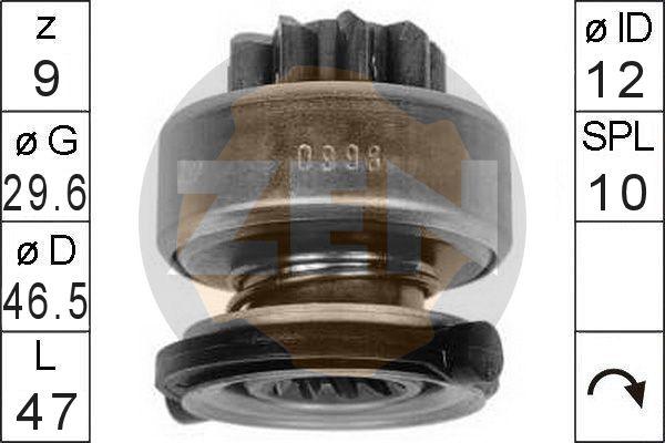 ERA ZN0998 - Bendix, starter pinion car-mod.net