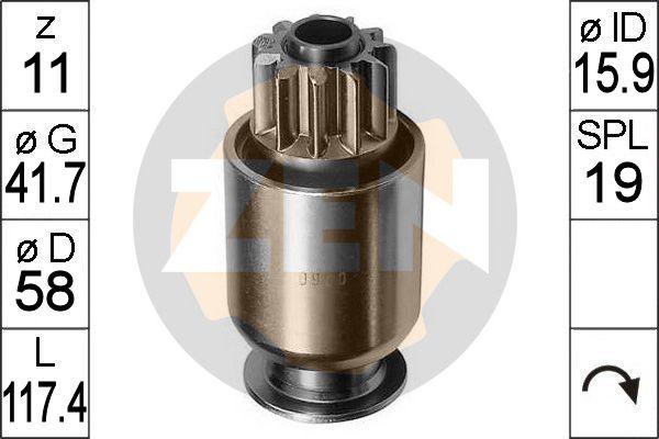ERA ZN0920 - Bendix, starter pinion car-mod.net