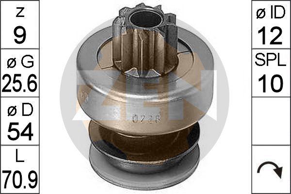 ERA ZN0228 - Bendix, starter pinion car-mod.net