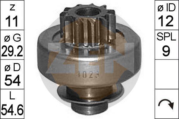 ERA ZN1023 - Bendix, starter pinion car-mod.net