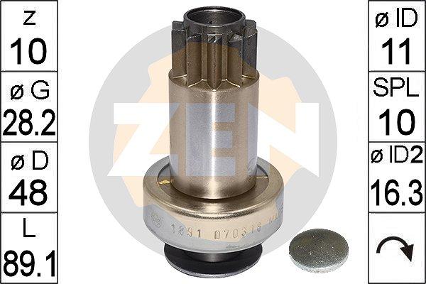 ERA ZN1891 - Bendix, starter pinion car-mod.net
