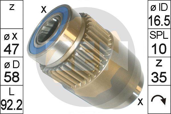 ERA ZN1828 - Bendix, starter pinion car-mod.net