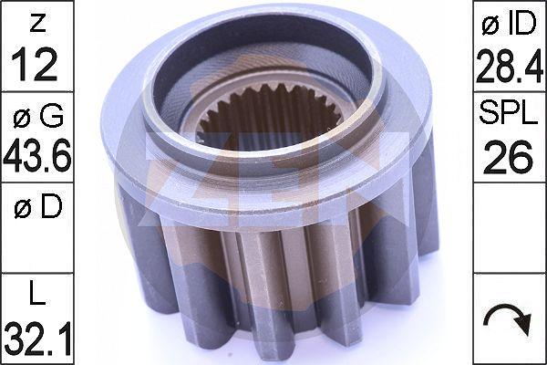 ERA ZN12967 - Bendix, starter pinion car-mod.net