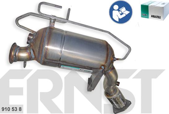 ERNST 910538 - Soot / Particulate Filter, exhaust system car-mod.net