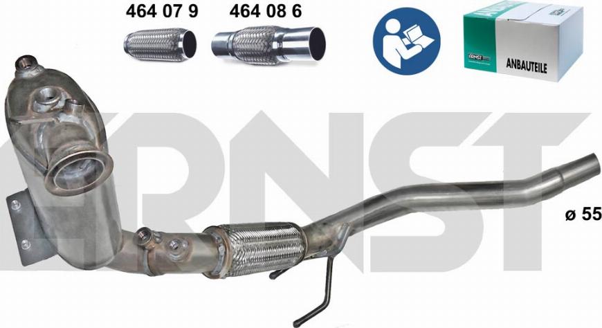 ERNST 910170 - Soot / Particulate Filter, exhaust system car-mod.net