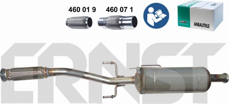 ERNST 921237 - Soot / Particulate Filter, exhaust system car-mod.net