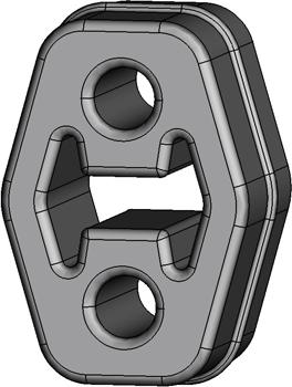 ERNST 499538 - Holding Bracket, silencer car-mod.net