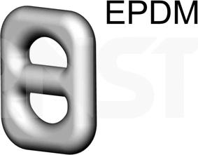 ERNST 499033 - Holding Bracket, silencer car-mod.net