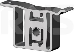ERNST 494144 - Holding Bracket, silencer car-mod.net