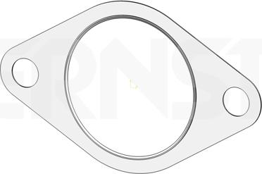ERNST 494106 - Gasket, exhaust pipe car-mod.net