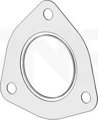ERNST 496964 - Gasket, exhaust pipe car-mod.net