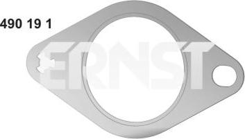ERNST 490191 - Gasket, exhaust pipe car-mod.net