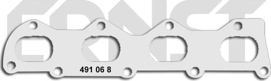 ERNST 491068 - Gasket, exhaust manifold car-mod.net
