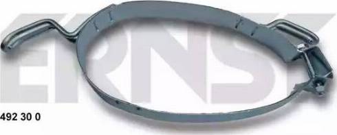 ERNST 492300 - Holding Bracket, silencer car-mod.net
