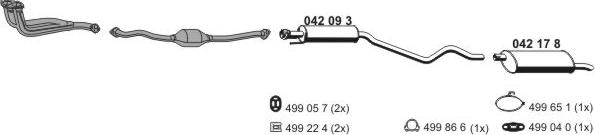 ERNST 050300 - Exhaust System car-mod.net