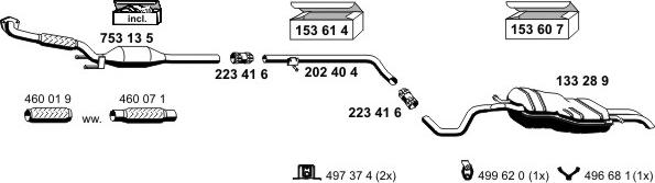 ERNST 071050 - Exhaust System car-mod.net