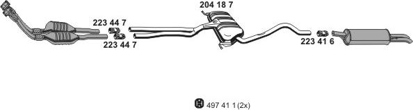 ERNST 010559 - Exhaust System car-mod.net
