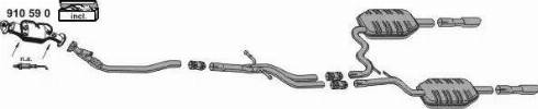 ERNST 010668 - Exhaust System car-mod.net