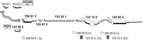 ERNST 070447 - Exhaust System car-mod.net