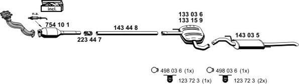 ERNST 070500 - Exhaust System car-mod.net