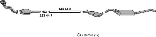 ERNST 070193 - Exhaust System car-mod.net