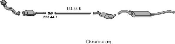 ERNST 070189 - Exhaust System car-mod.net