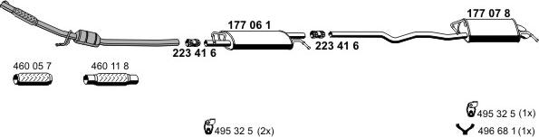 ERNST 070833 - Exhaust System car-mod.net