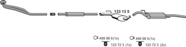 ERNST 070236 - Exhaust System car-mod.net