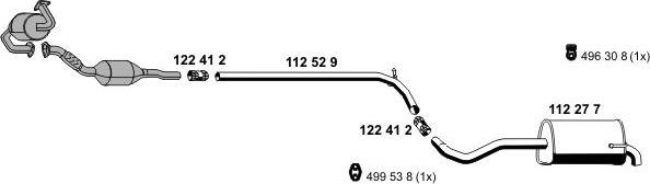 ERNST 070764 - Exhaust System car-mod.net