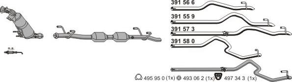 ERNST 071928 - Exhaust System car-mod.net