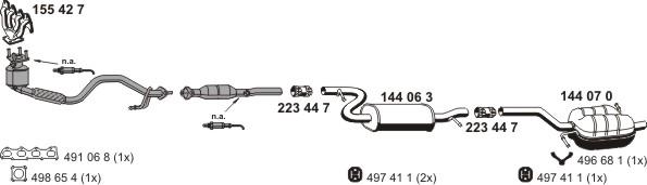 ERNST 071499 - Exhaust System car-mod.net