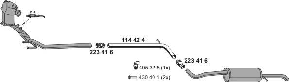 ERNST 071636 - Exhaust System car-mod.net