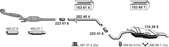 ERNST 071051 - Exhaust System car-mod.net