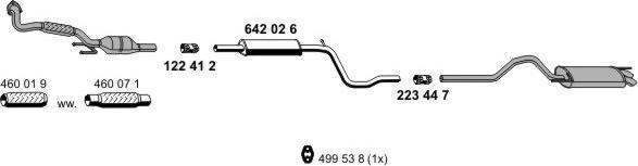 ERNST 071176 - Exhaust System car-mod.net