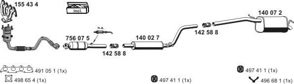 ERNST 071177 - Exhaust System car-mod.net