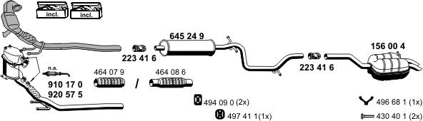 ERNST 071380 - Exhaust System car-mod.net