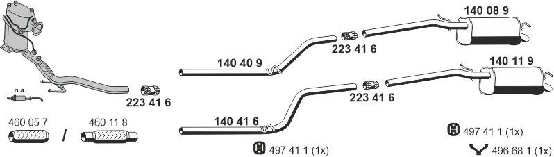 ERNST 072059 - Exhaust System car-mod.net