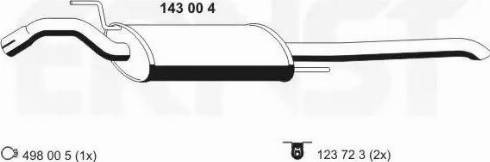 ERNST 143004 - End Silencer car-mod.net