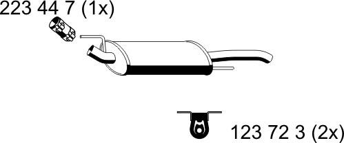 ERNST 142045 - End Silencer car-mod.net