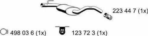 ERNST 142038 - Middle Silencer car-mod.net