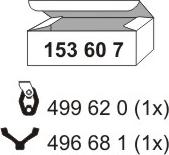 ERNST 153607 - Mounting Kit, silencer car-mod.net