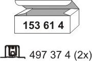 ERNST 153614 - Mounting Kit, silencer car-mod.net