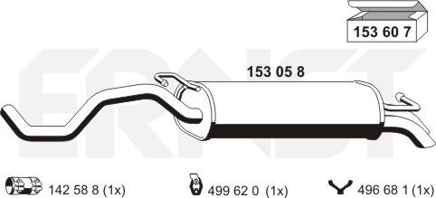ERNST 153058 - End Silencer car-mod.net