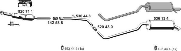 ERNST 100605 - Exhaust System car-mod.net