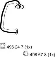 ERNST 116589 - Exhaust Pipe car-mod.net