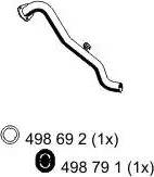 ERNST 186421 - Exhaust Pipe car-mod.net