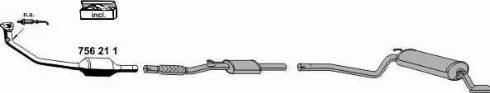 ERNST 120004 - Exhaust System car-mod.net